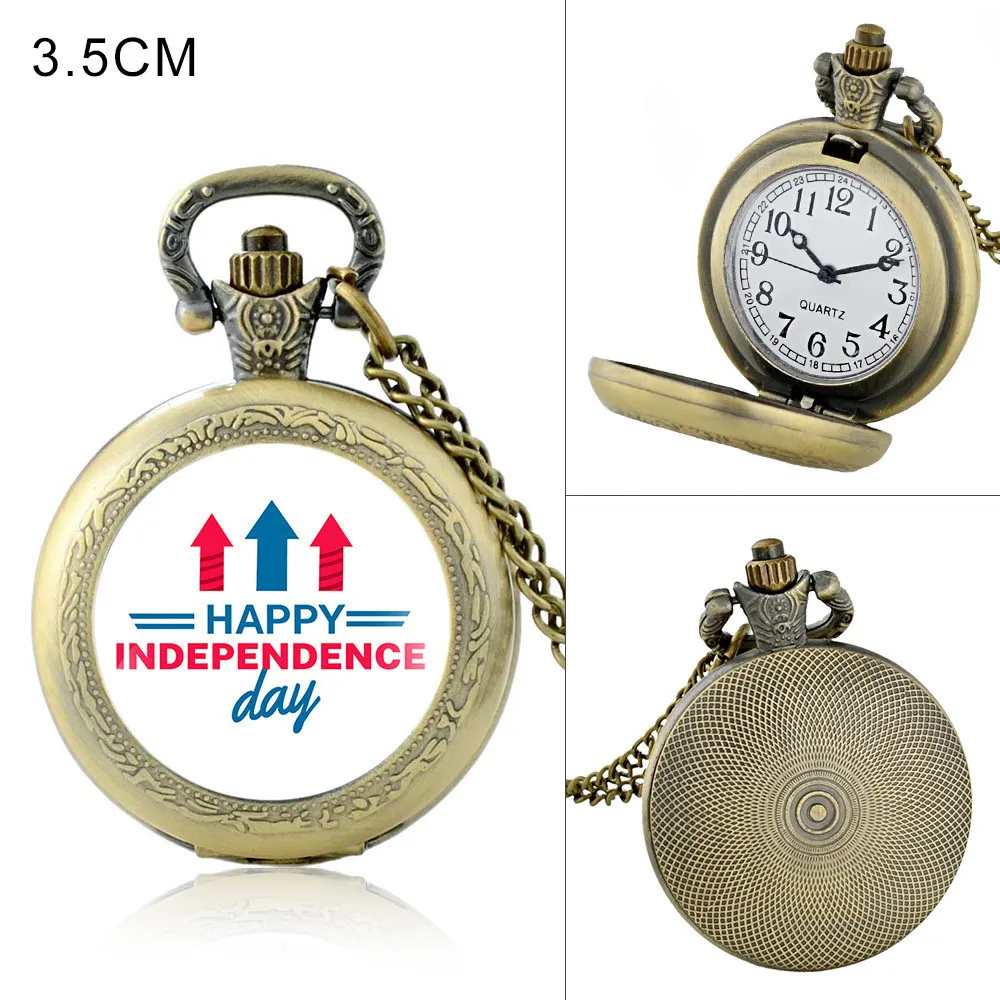 

New Fashion Vintage Bronze Mysterious Wolf Quartz Pocket Watch Retro Men Women Wolf Pendant Necklace Antique Jewelry