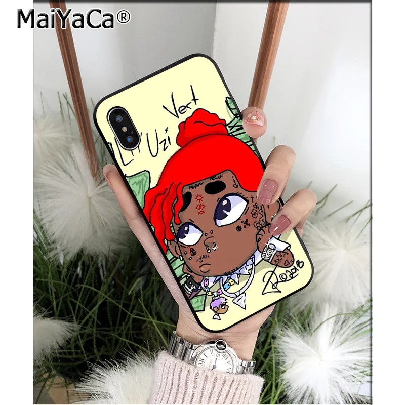 MaiYaCa Lil Uzi Vert TPU мягкие Аксессуары для телефона чехол Apple iPhone 8 7 6 6S Plus X XS MAX 5 5S SE XR