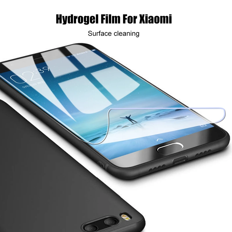 3D Гидрогелевая пленка для XIAOMI MI8 Black Shark Защитная экрана Xiaomi с установочным