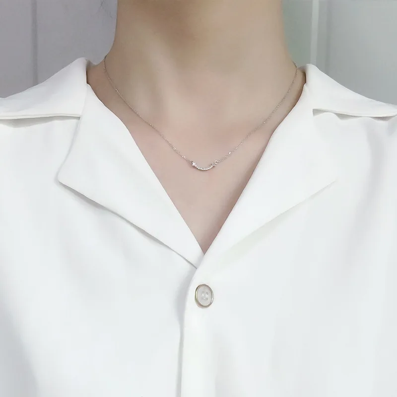 Chocker Necklace 925 Sterling Silver Jewelry For Women Woman 2019 With Rhinestones Golden | Украшения и аксессуары