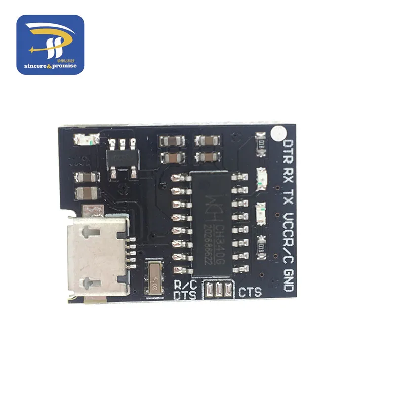 Коммутатор CH340G 5 в 3 В USB для последовательного модуля arduino downloader pro mini|Интегральные