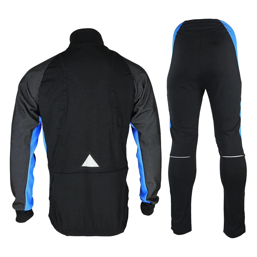 ARSUXEO термальная велосипедная куртка наборы зимняя теплая одежда ветрозащитная