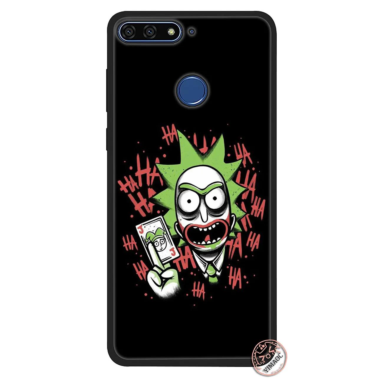 9 YIMAOC Рик и Морти Мягкий силиконовый чехол для телефона для huawei P20 Pro P10 P9 P8 Lite Mini P Smart Z TPU черный чехол - Цвет: 9
