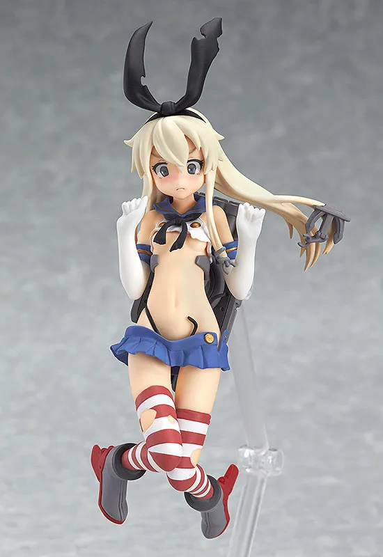 Коллекция аниме Kantai, 15 см, Shimakaze Figma 214, ПВХ фигурки, игрушки, аниме фигурки, игрушки для детей, рождественские подарки