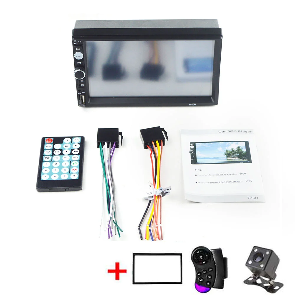 frame control camera Автомагнитола 2 din плеер Зеркало Ссылка Авторадио общие модели автомобилей 7 ''дюймовый ЖК сенсорный экран Bluetooth Авто Стерео камера заднего вида - Цвет: frame control camera