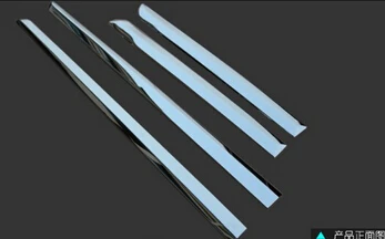 

4pcs Stainless steel Chrome Side Door Body Molding Lid Cover Trim Fit For Toyota Corolla 10th 2008 2009 2010 2011 2012 2013