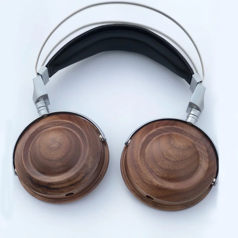 HiFi Headphone Case Over Ear Headphone Wooden Case Shell DIY Bluetooth Headphone Case Cover 40MM 50MM 53MM