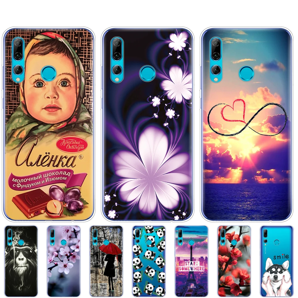 Чехол для телефона Huawei P Smart PLUS 2019 силиконовый мягкий чехол из ТПУ бампер PSmart
