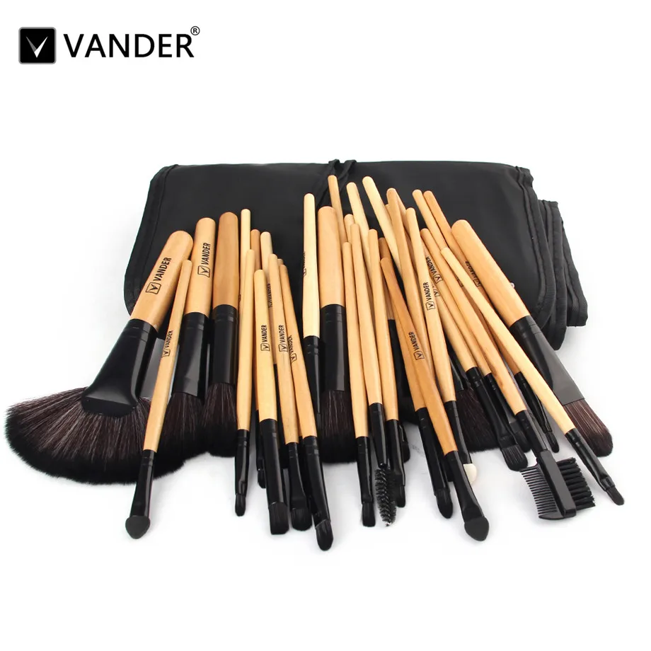 A + Beautiful Pro Vander 32 шт набор кистей инструменты основа для лица и глаз Пудра Румяна