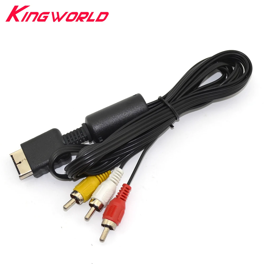 Высококачественный аудио-видео AV-кабель 3 RCA TV кабель для Playstion PS2 Sony PS3 |