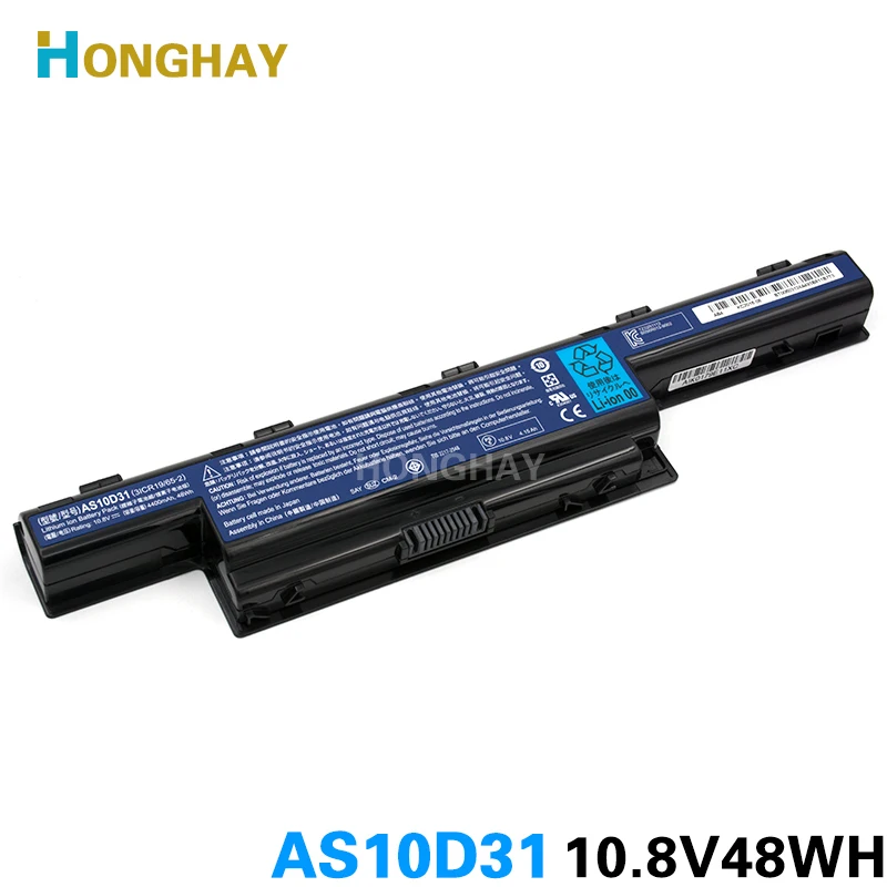 Аккумулятор для ноутбука HONGHAY AS10D31 ACER Aspire 4741 5741 5551 5750G 7551 5740 AS10D41 AS10D51 AS10D71 AS10D75 7741