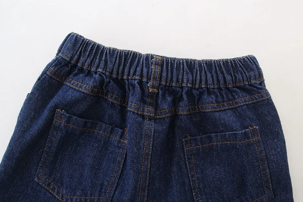 

Baby Girls Clothes Summer Fashion 2pcs Children Suit White Sleeveless Floral Print Tops+denim Shorts Girls Clothing Set for 2-7Y