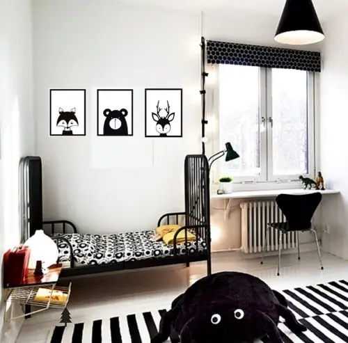 Настенные стикеры в скандинавском стиле 3 шт./компл. Переводные картинки с