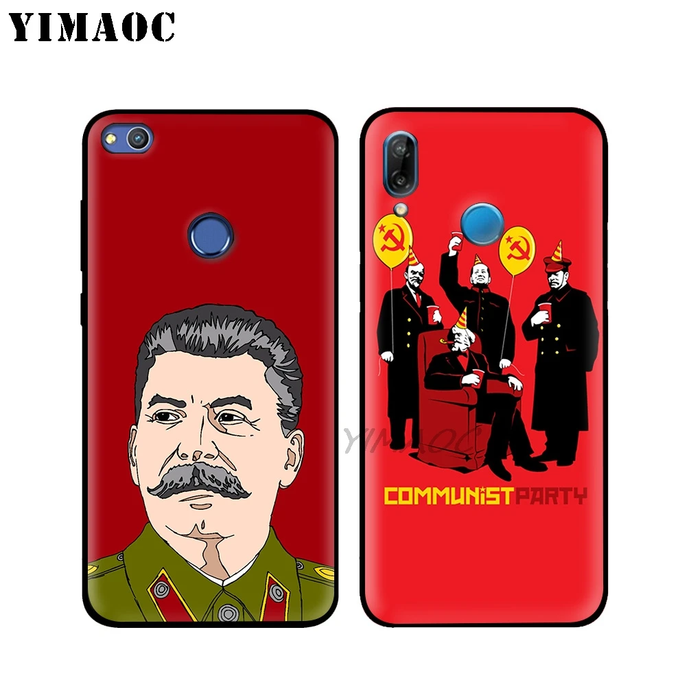 YIMAOC Russian Commander Stalin Soft Case For Huawei P30 P20 Pro P10 P9 P8 2015 2017 P Smart Plus Z 2019 Nova 5i 4 3 3i 2i Lite |