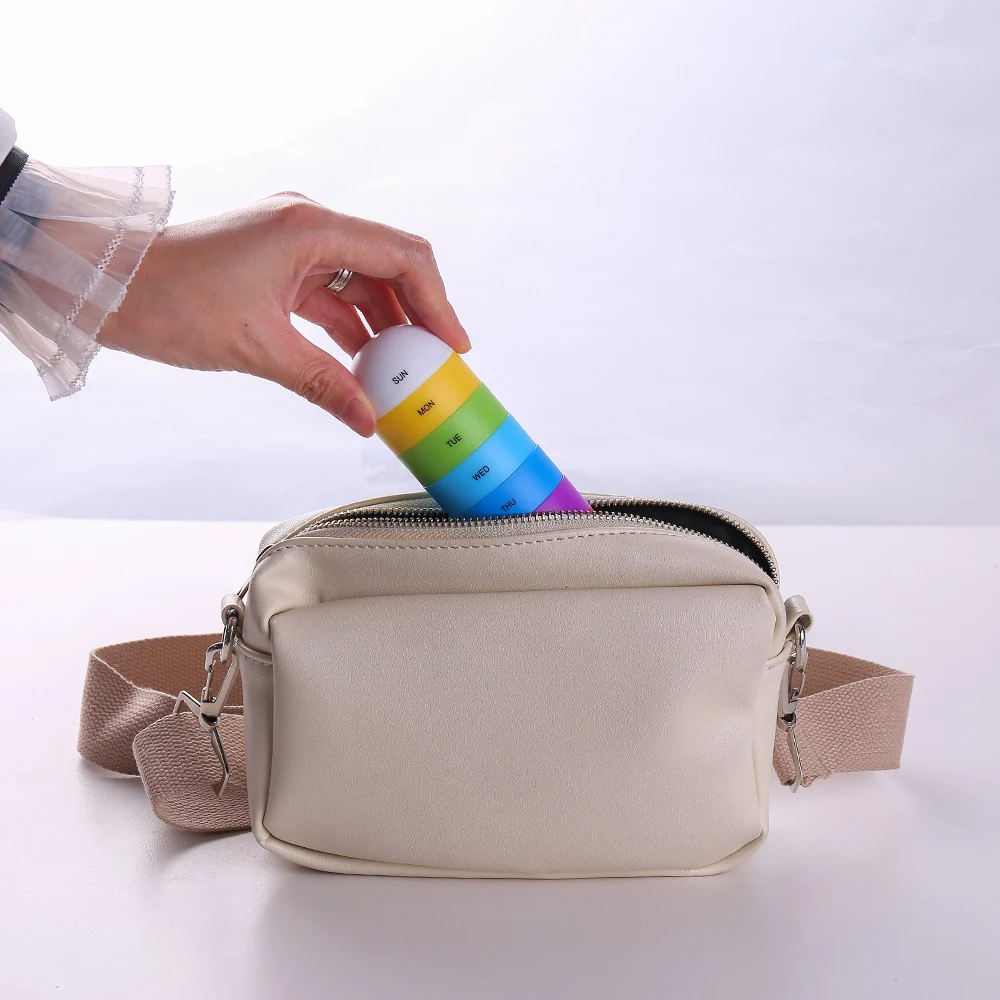 Органайзер для таблеток на 7 дней органайзер лекарств держатель дозатор