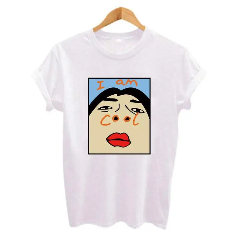 MYDC Женская футболка Летняя женская с коротким рукавом Уличная круглым вырезом Gosh