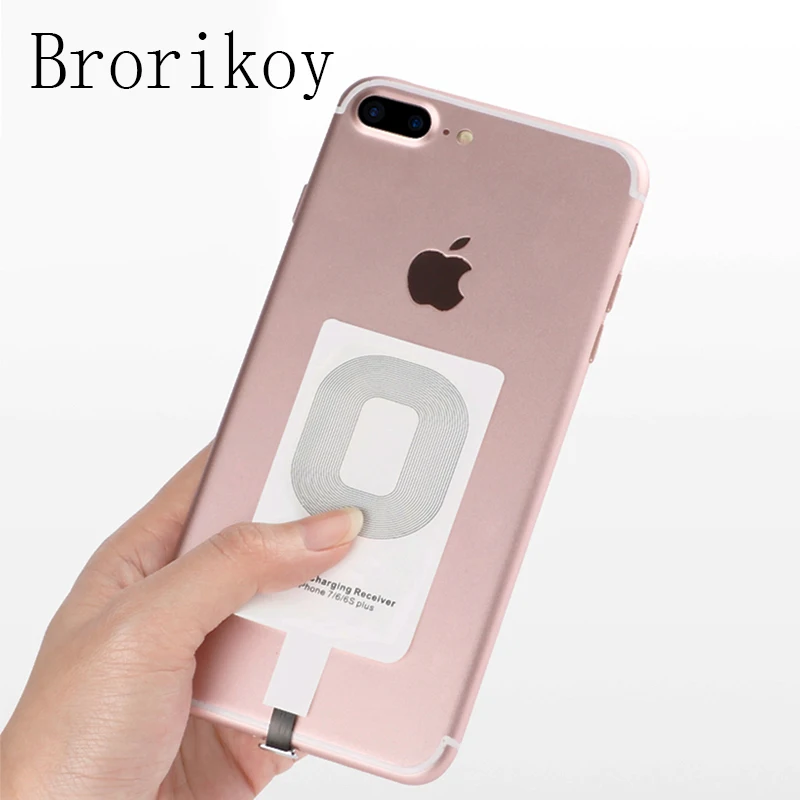 Беспроводное зарядное устройство Qi для iPhone 6 7 6S Plus Samsung Xiaomi универсальное с