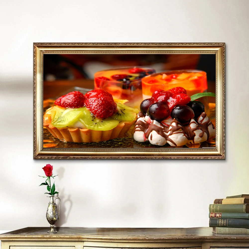 Toothsome вкусное мороженое холст печати для Гостиная современный Картины настенные