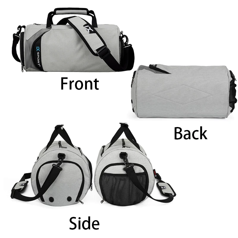 Спортивная сумка для мужчин и женщин, для йоги, фитнеса, Складная спортивная сумка, водонепроницаемая, для путешествий, сумка для багажа, раздельное пространство для обуви, фитнеса