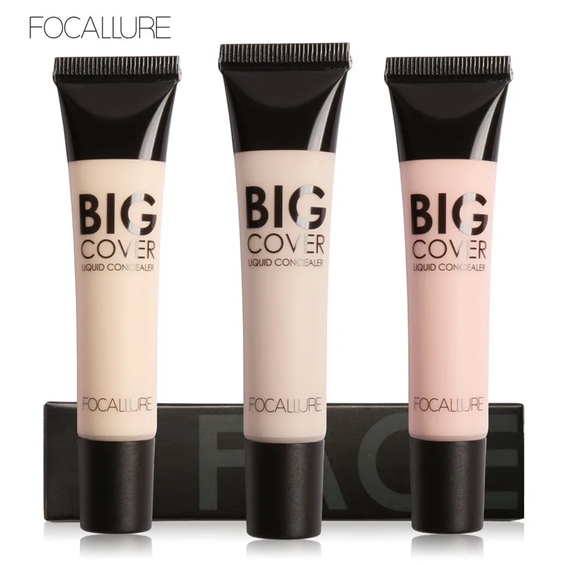 Focallure BB крем корректор Палитра покрытие черные глаза Натуральный жидкий консилер