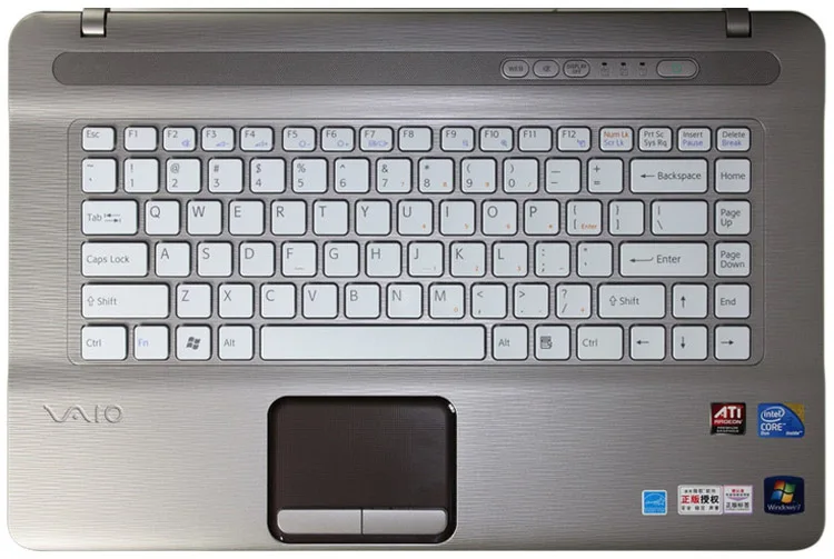 Силиконовая Защитная крышка для клавиатуры ноутбука Sony VAIO SZ AR VPC Y NW FW EA EG EK S E