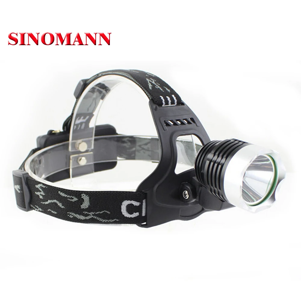 2000 Lumens водонепроницаемый нью-cree XM-L T6 3 режимов яркость из светодиодов фары фара