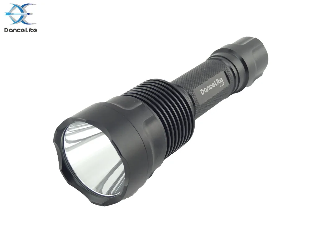 Высокая мощность ~ DanceLite C12 XP L V5 Whit Light 1 MODE SMO светодиодный фонарик фонарь (пульт