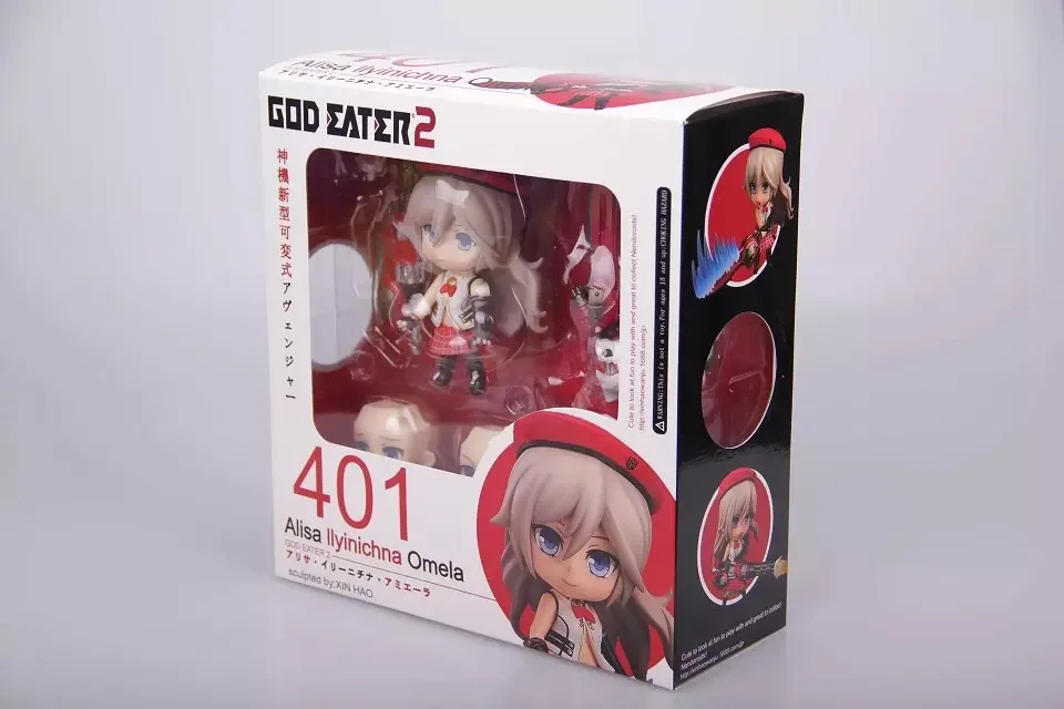 Новинка 10 см милая экшн-фигурка Alisa Ilyinichna Omela God Eater 2 модель из ПВХ игрушки детские