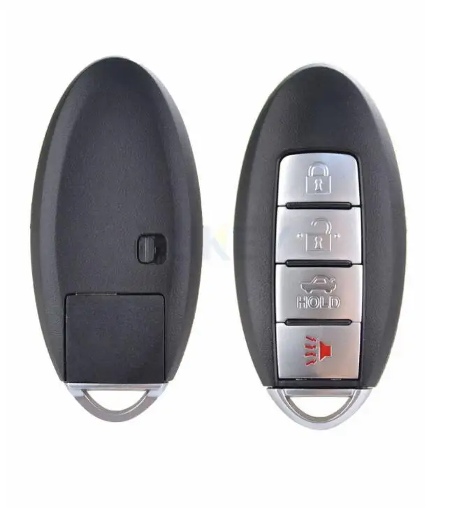 Smary ключ для Nissan Micra Xtrail Qashqal Juke Duke Navara 4 кнопки дистанционного ключа оболочки чехол Брелок Автомобильный ключ