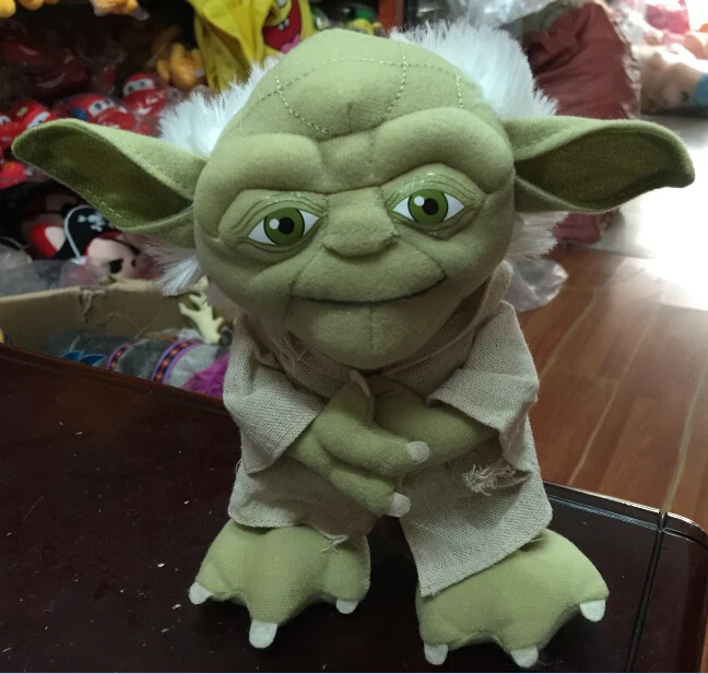 20 см милый мягкий плюшевый зеленый мастер игрушка йода кукла чучела фильм
