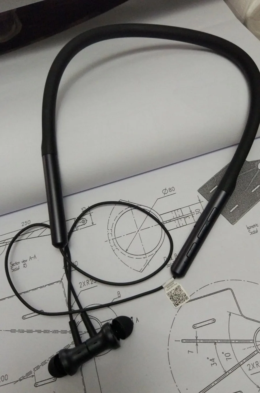 Оригинальные Xiaomi mi наушники с Bluetooth и шейным ремешком, беспроводные наушники Apt-x Hybrid Dual Cell с mi c Bluetooth 4,1 для системы Android IOS