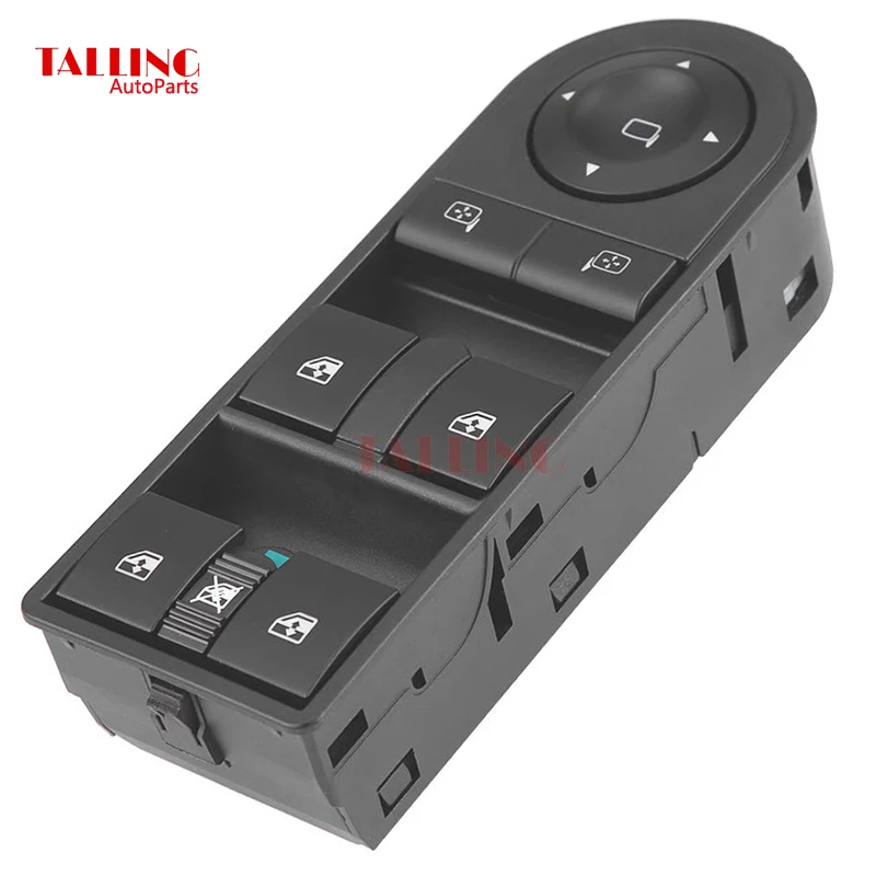 TALLING 1 шт. кнопка управления окном 13228699 для Opel Astra H 2004 2015 Vauxhall Zafira 2005