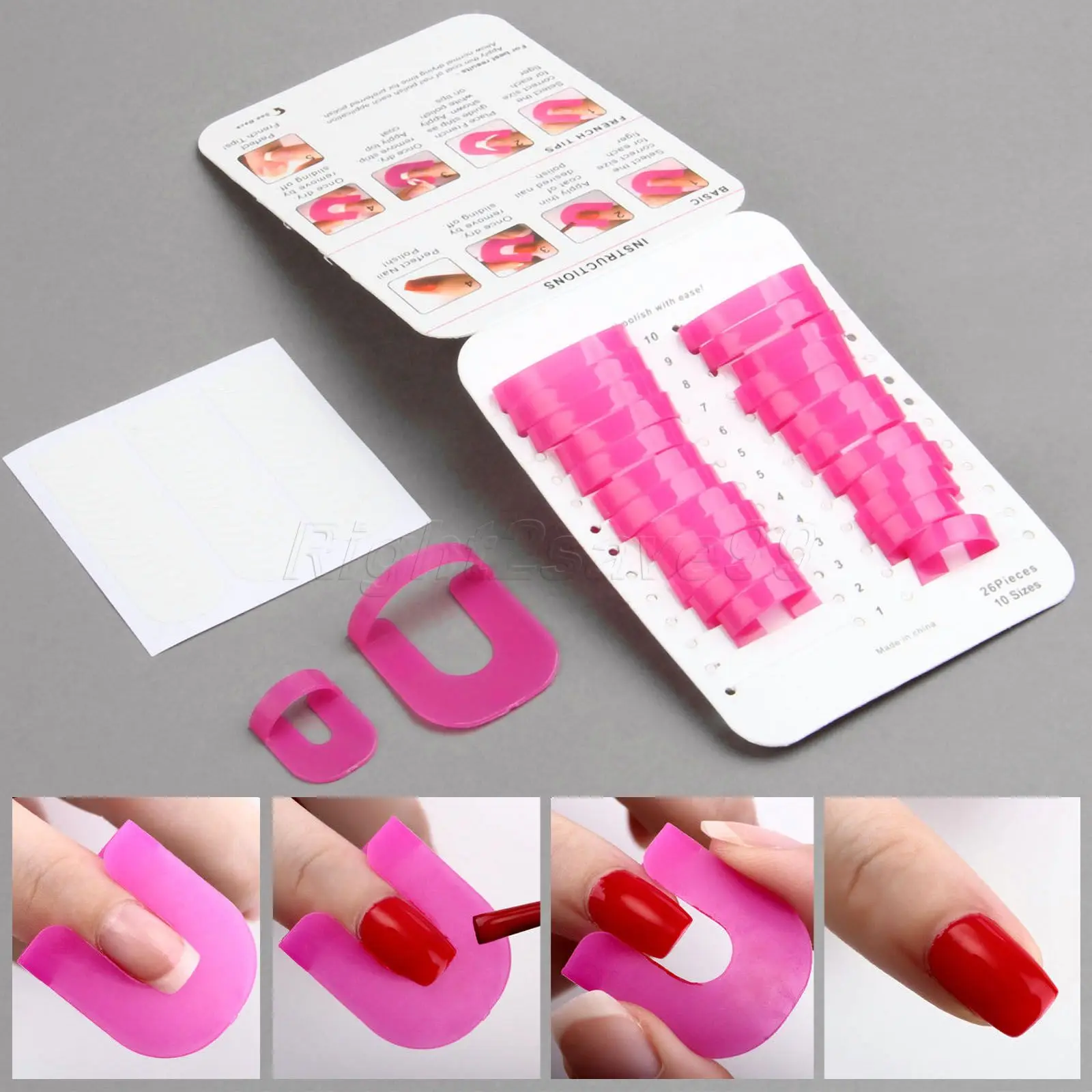 1 Набор/26 шт. инструмент для нанесения лака ногтей профессиональный маникюрный