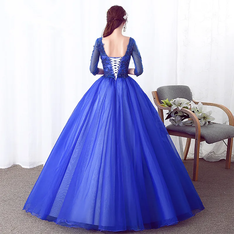 Ruthshen Новое поступление 2019 года платья для Quinceanera бальное платье иллюзия