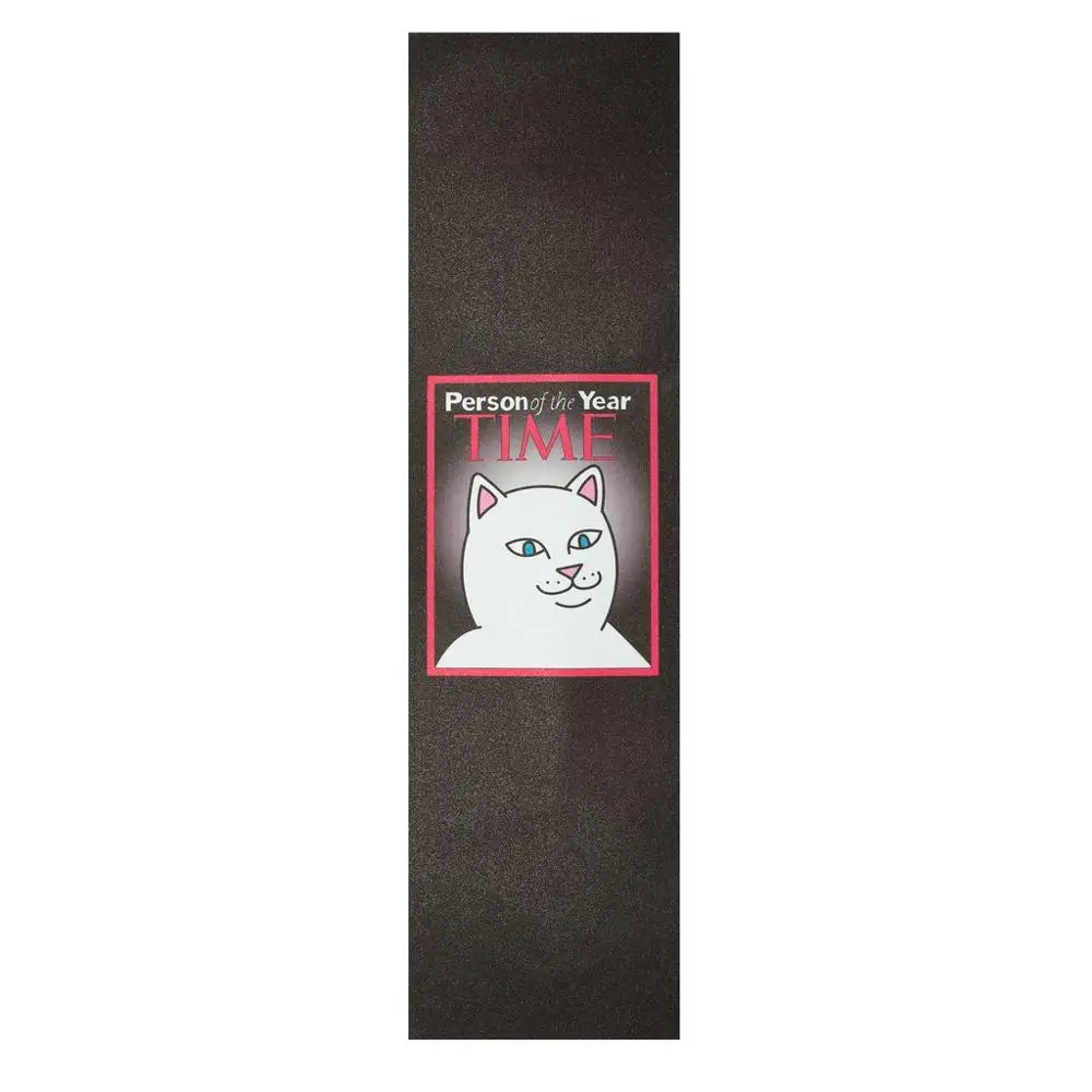 RIPNDIP TIME RIPNDIP скейтборд Grip tape 9x3" Кремниевая графическая наждачная бумага для скейтборда палуба скутер двойной рокер скейт Griptapes - Цвет: RIPNDIP TIME