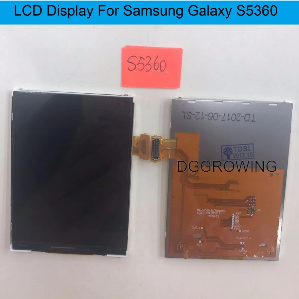 Dggrow 10 шт./лот качественный мобильный телефон ЖК экран дисплей для Samsung Galaxy Y S5360|phone