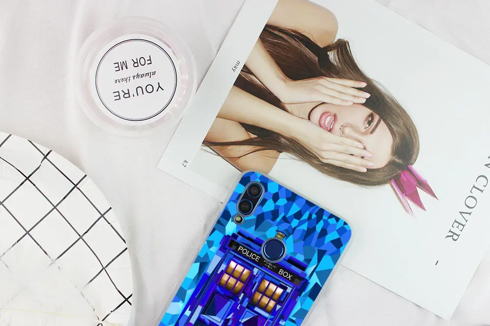 Силиконовый чехол Tardis Box Doctor who для Huawei Honor 30 20 10 9 Lite 30pro 20pro 30s 10i 9a 8a чехлы телефонов