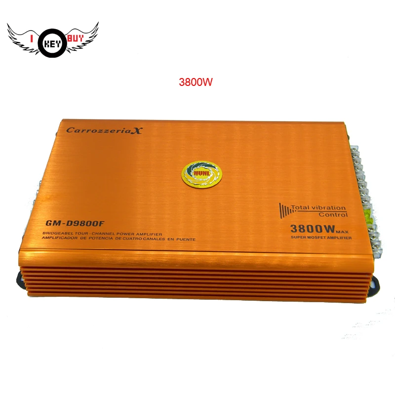 Я ключ купить 12V 3800W автомобильный усилитель аудио Мощность стерео 4 канальный x 150