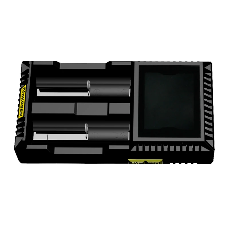 Original D2S Universal LCD Screen Display VC2 Battery charger for 10440/16340/14500/14650/17670/18350/18500/18650 |
