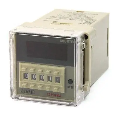 

Dh48j программируемый счетчик реле 1 - 999900 граф диапазон AC 220 В DPDT