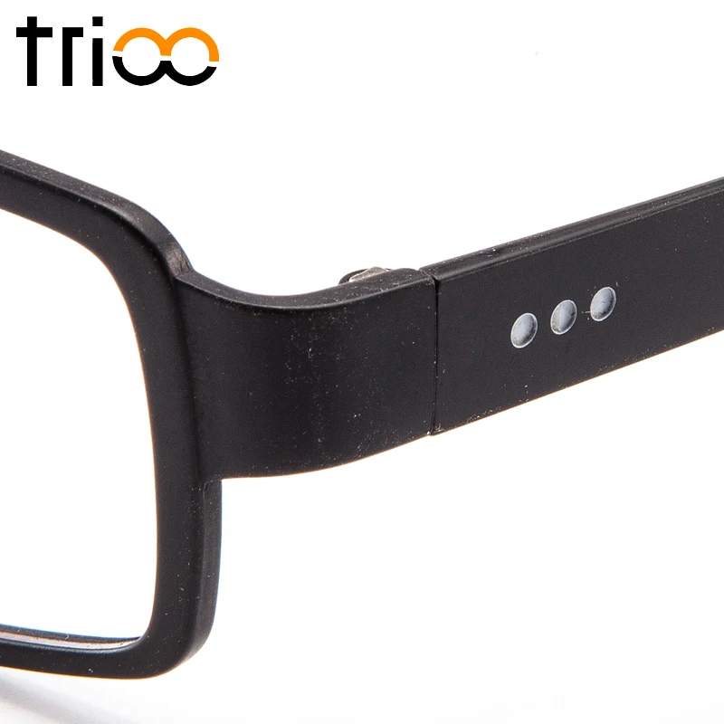 Мужские очки для чтения TRIOO 3U Series Suqare качественные ультрапрочные близорукости с