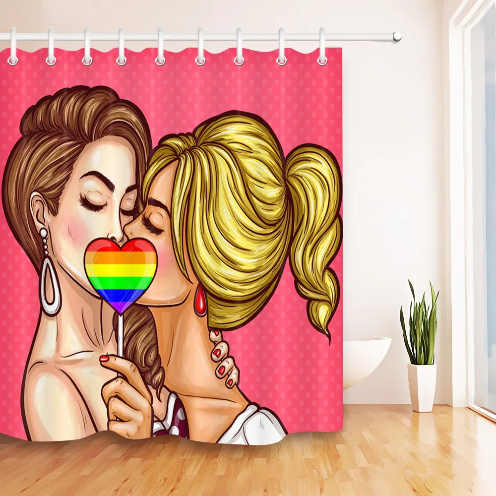 Африканская Женская пурпурная африканская занавеска для душа из полиэстера с