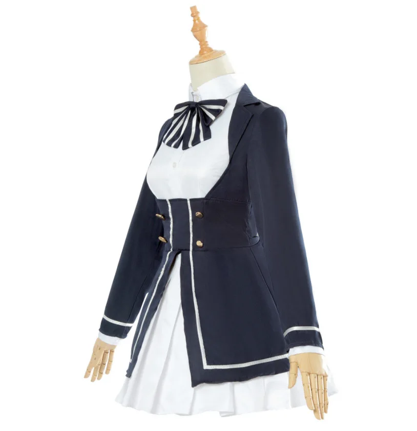 2019 японского аниме зомби земля Сага Минамото Сакура косплэй костюм Школьная