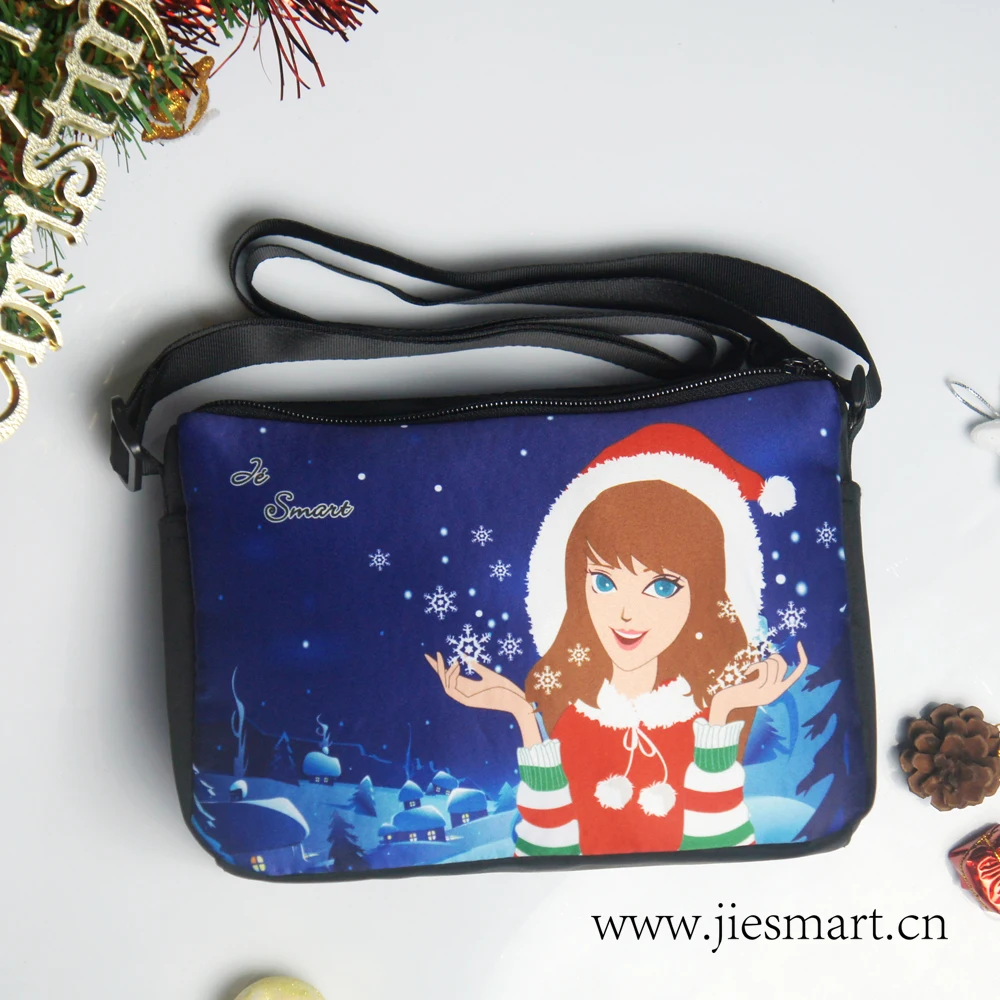 JIESMART MOQ 1 ONE Christmas giftware сумка через плечо сублимационная печать на заказ Фото