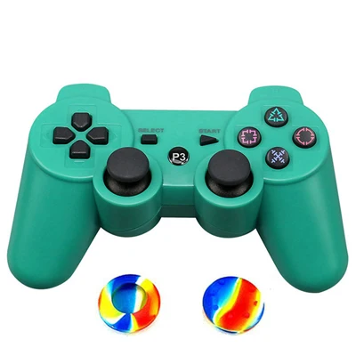 Зеленый Лидер продаж Беспроводной Bluetooth геймпад, джойстик для Playstation 3 игровой коврик PS3 контроллер для sony PS 3 - Цвет: Зеленый