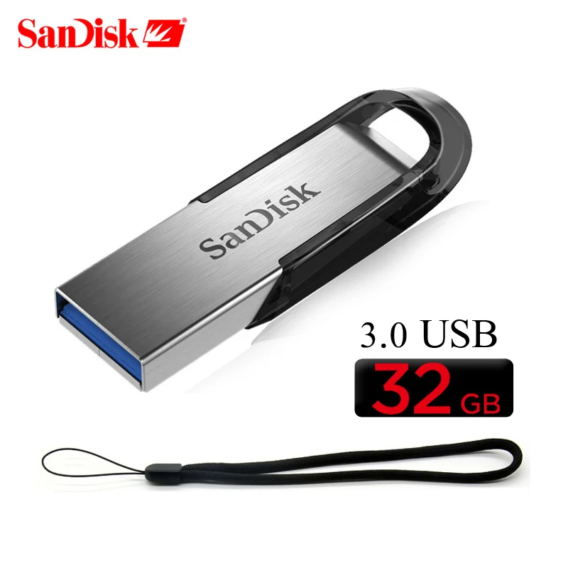 Оригинальный флеш накопитель SanDisk cz73 USB 3 0 256 ГБ 128 64 32 16 ультра чуткое запоминание U