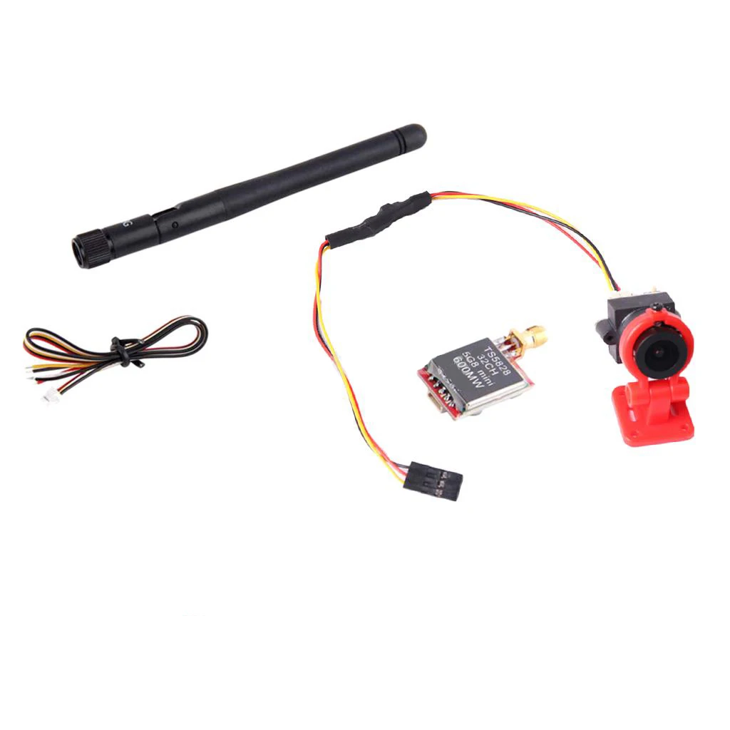FPV мини видеокамера 1000TVL 1000 TVL Line 2,8 мм объектив/TS5828 Micro 5,8G 600mW 48CH передатчик камера база для RC FPV Дрон