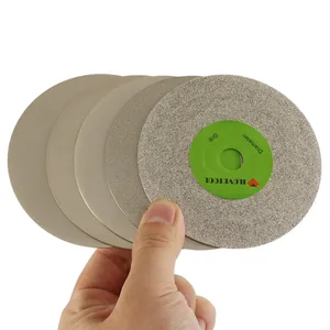 3 шт. 5-дюймовые плоские круговые диски с алмазным покрытием, алмазная резка, Полировочный инструмент для камня, 125 мм, зернистость 802401000, ILOVETOOL