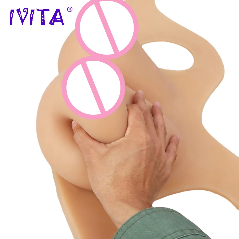 Реалистичная силиконовая форма для груди IVITA 2400 г имитация трансвеститов