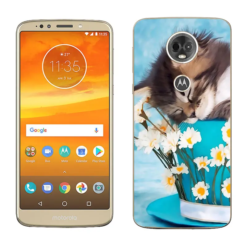Чехол для телефона Motorola E5 Plus 6 0 дюйма чехлы MOTO E5Plus мягкий силиконовый чехол из ТПУ